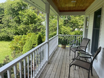 Edgartown Martha's Vineyard vacation rental - Another view of wraparound front porch.