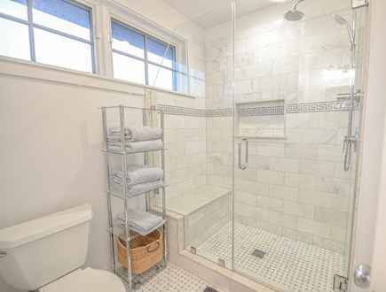 Edgartown Martha's Vineyard vacation rental - Bathroom #1 - Walk in shower