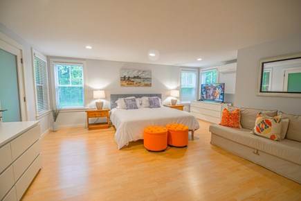 Edgartown Martha's Vineyard vacation rental - Bedroom # 3 - King Bed - Lower Level