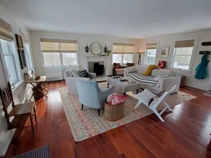 VIneyard Haven  Martha's Vineyard vacation rental - Sunny living area for everyone to comfortably gather.