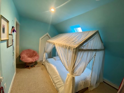 Vineyard Haven Martha's Vineyard vacation rental - Third queen bedroom- is getting wood floors before the summer