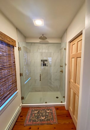 Vineyard Haven Martha's Vineyard vacation rental - Primary shower room that  connects to bathroom thru pocket door