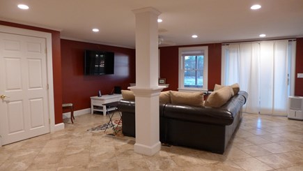 Oak Bluffs Martha's Vineyard vacation rental - Great media room for family gathering.