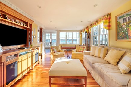 Edgartown Village Martha's Vineyard vacation rental - Living space with ocean views
