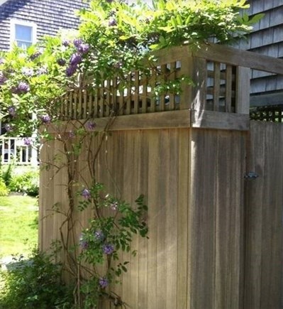 Edgartown Martha's Vineyard vacation rental - New Outdoor shower located outside of Guest House.