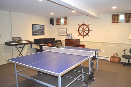 Oak Bluffs Martha's Vineyard vacation rental - Lower level family room with a stand up shower