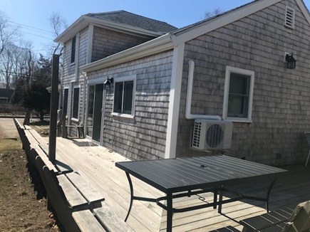 Oak Bluffs Martha's Vineyard vacation rental - Outdoor deck in back of house for dining and relaxing