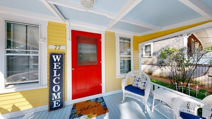 Oak Bluffs, The Radcliffe House Martha's Vineyard vacation rental - Front Porch - Farmers porch