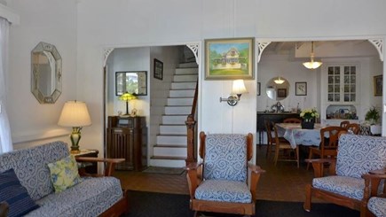 Oak Bluffs Martha's Vineyard vacation rental - View from front entry, living room, dining room
