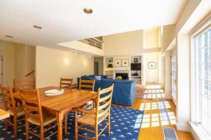 Vineyard Haven Martha's Vineyard vacation rental - Comfortable living and dining flows to the kitchen area