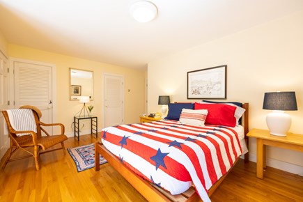 Vineyard Haven Martha's Vineyard vacation rental - Primary bedroom on the first floor