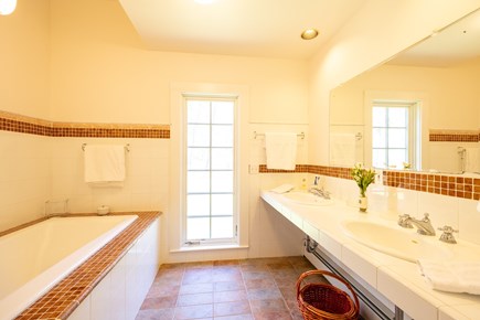Vineyard Haven Martha's Vineyard vacation rental - Large first floor bathroom with large soaking tub