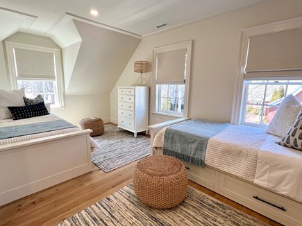 Edgartown Village Martha's Vineyard vacation rental - Twin bedroom (twins have trundles for additional sleeping space.)