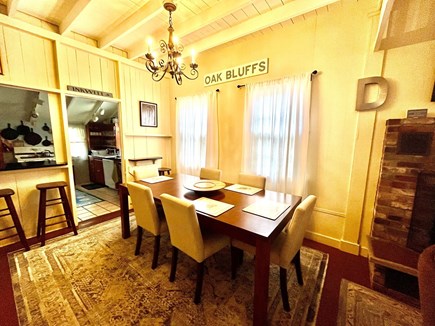 Oak Bluffs Martha's Vineyard vacation rental - Dining area for family and friends