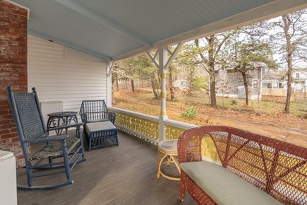 Oak Bluffs Martha's Vineyard vacation rental - Sitting porch for relaxation and dining