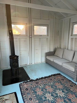 Chilmark: Quansoo Bright and A Martha's Vineyard vacation rental - Interior of studio