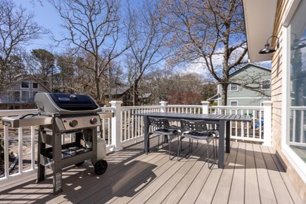 Vineyard Haven Martha's Vineyard vacation rental - Gas grill and dining