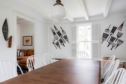 Oak Bluffs, East Chop Martha's Vineyard vacation rental - Dining room for up to eight people.