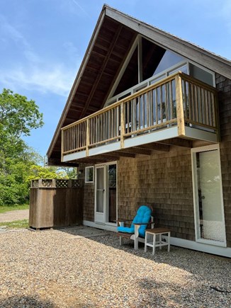 Chilmark Martha's Vineyard vacation rental - View from the top!!