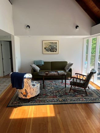 Chilmark Martha's Vineyard vacation rental - Enjoy the wonderful comfortable living room with views