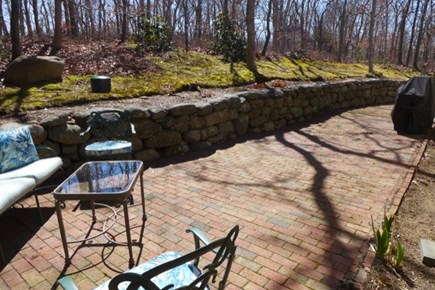 Edgartown Martha's Vineyard vacation rental - Patio area includes gas grill and very Vineyard stone wall