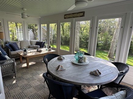 Oak Bluffs Martha's Vineyard vacation rental - Screened porch.