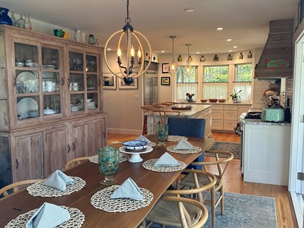 Oak Bluffs Martha's Vineyard vacation rental - Dining area is open to the kitchen.