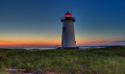 Vineyard Haven, West Chop Martha's Vineyard vacation rental - Gorgeous local lighthouse sunset