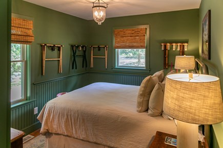 Chilmark Martha's Vineyard vacation rental - Fabulous first floor Queen bedroom with comfortable touches.