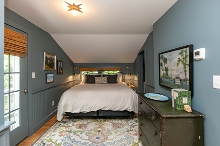 Chilmark Martha's Vineyard vacation rental - Relax in your private primary suite with attached living and bath