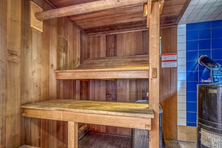 Vineyard Haven Martha's Vineyard vacation rental - the steam sauna is accessed off main level bath.