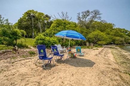 Vineyard Haven Martha's Vineyard vacation rental - get your toes in the sand on this private beach.Then go swimming