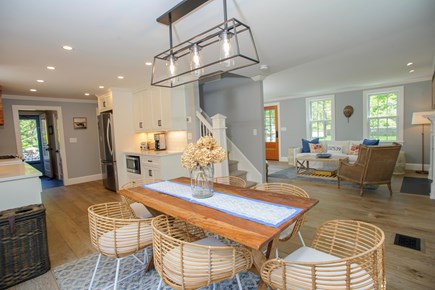 Katama-Edgartown Martha's Vineyard vacation rental - Dining Area looking in to Kitchen and Living Room