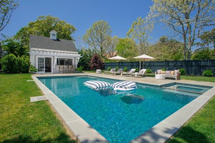 Katama-Edgartown Martha's Vineyard vacation rental - Pool with Chaise Lounges and Seating