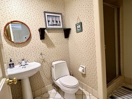 Vineyard Haven Martha's Vineyard vacation rental - First Floor full bathroom with Walk-in Shower