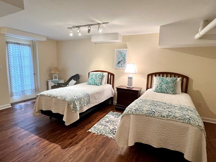Vineyard Haven Martha's Vineyard vacation rental - Lower Level Bedroom with Two Twin Beds