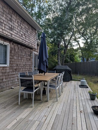 Oak Bluffs - Sleeps 8, near Fa Martha's Vineyard vacation rental - Back Deck