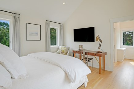 Edgartown, Long Point Martha's Vineyard vacation rental - Bedroom 1: Primary suite with king bed