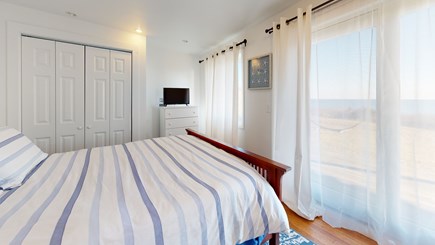 Oak Bluffs, East Chop Martha's Vineyard vacation rental - Bedroom 2: Enjoy the stunning view from your queen sized bed