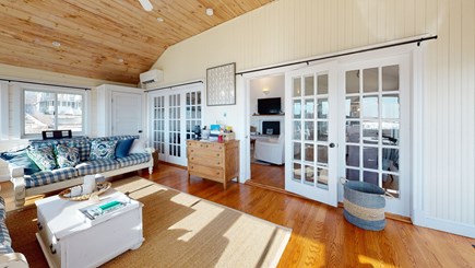 Oak Bluffs, East Chop Martha's Vineyard vacation rental - Bright sunroom/office space