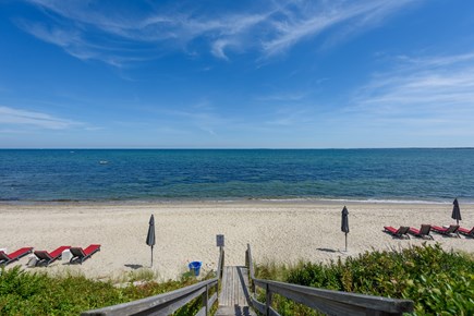 Oak Bluffs, Fabulous Waterfront Home in Oa Martha's Vineyard vacation rental - Fabulous waterfront compound with 150 ft. of sandy beach.
