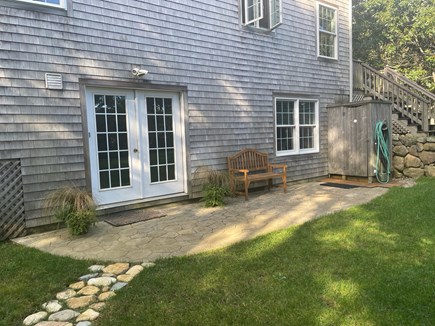 Edgartown Martha's Vineyard vacation rental - Walk out finished basement & outdoor shower