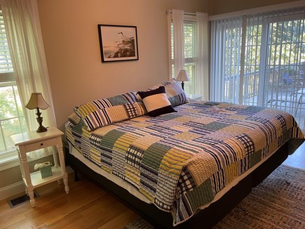 Edgartown Martha's Vineyard vacation rental - 1st floor en-suite primary with king bed