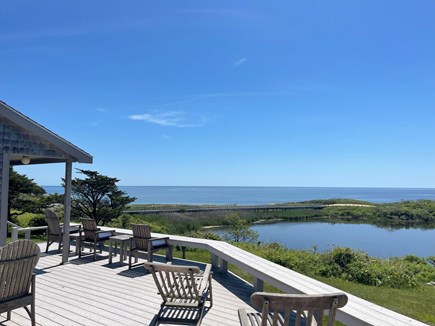Chilmark Martha's Vineyard vacation rental - View from deck