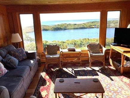 Chilmark Martha's Vineyard vacation rental - View from family room