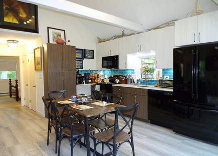 Vineyard Haven (West Chop) Martha's Vineyard vacation rental - Kitchen area fully stocked; offers dining area 