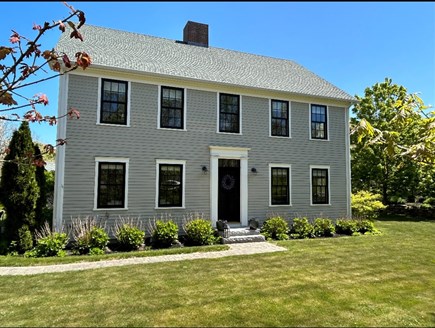 Midtown  Edgartown  Martha's Vineyard vacation rental - Front of house set back from the road