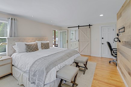 Oak Bluffs Martha's Vineyard vacation rental - Master Bedroom w/ king bed and en suite bathroom