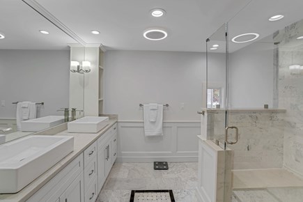 Oak Bluffs Martha's Vineyard vacation rental - Master Bathroom w/ radiant heat floors