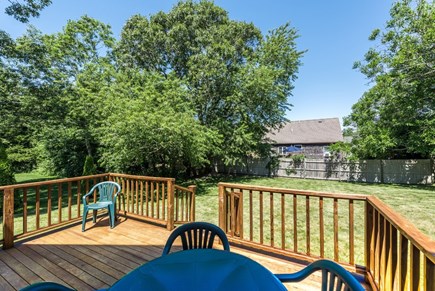 Oak Bluffs Martha's Vineyard vacation rental - Large backyard and deck
